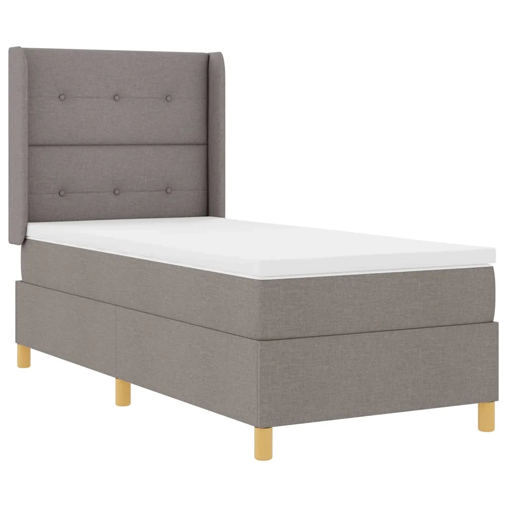 Letto a molle con materasso Talpa 100 x 200 cm Tessuto