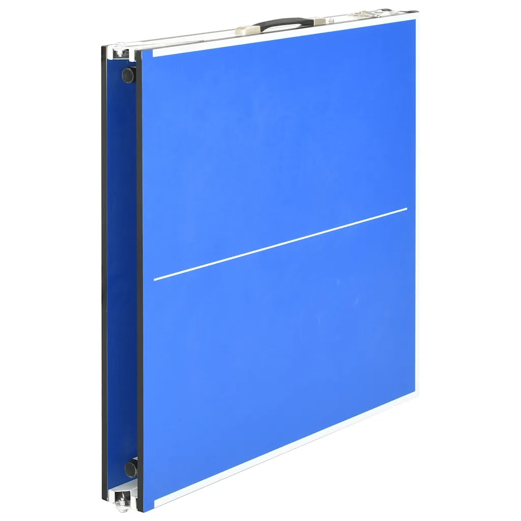 Tavolo da Ping Pong 5 Piedi con Rete 152x76x66 cm Blu 91946