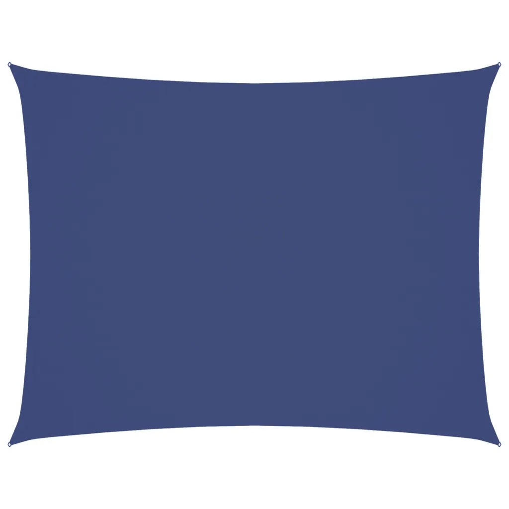 Parasole a vela | Telo Ombra | Vela da ombra Oxford Rettangolare 3,5x4,5 m Blu