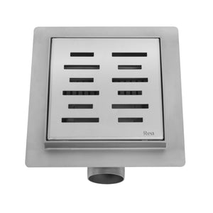 Scarico Lineare Rea Line Nickel Brush 12x12