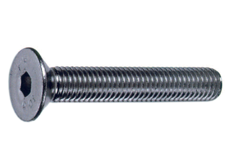 VITI PER METALLO 10.9 TESTA SVASATA PIANA CAVA ESAGONALE- - ø mm.4x20 - 500 pezzi AMBROVIT