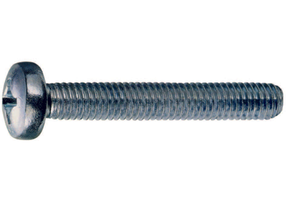 VITI PER METALLO 4.8 TESTA CILINDRICA INTERAMENTE FILETTATA- - ø mm.5x25 - 500 pezzi AMBROVIT