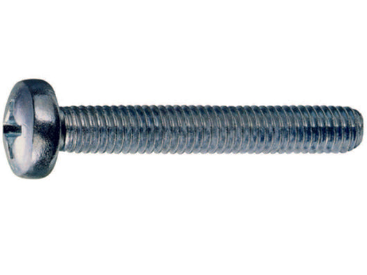 VITI PER METALLO 4.8 TESTA CILINDRICA INTERAMENTE FILETTATA- - ø mm.4x25 - 500 pezzi AMBROVIT