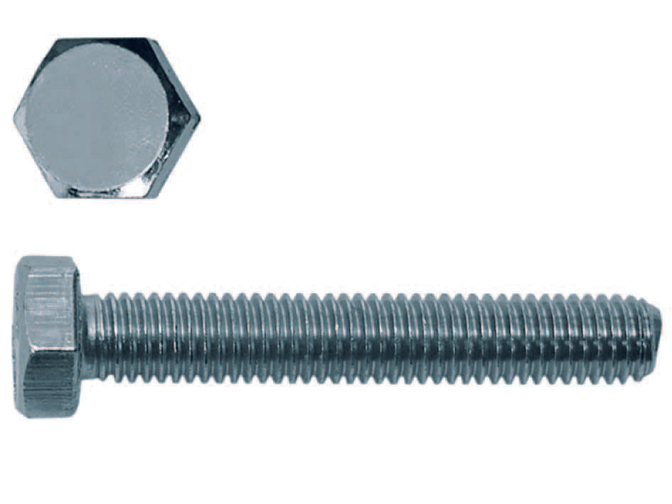 VITI PER METALLO 8.8 TESTA ESAGONALE INTERAMENTE FILETTATE- - ø mm.8x40 - 200 pezzi AMBROVIT