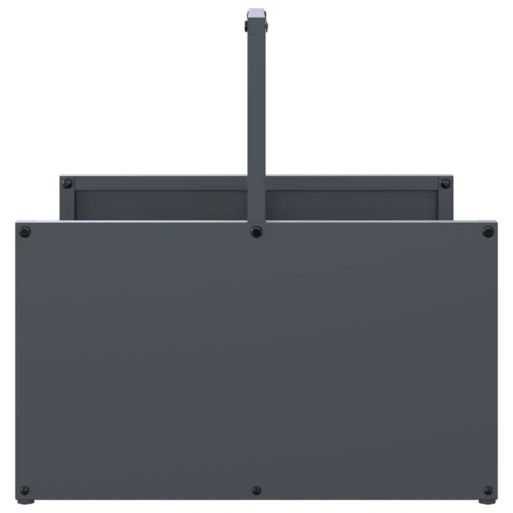 Rastrelliera per Legna da Ardere Antracite 40x40x40 cm CFW8760227