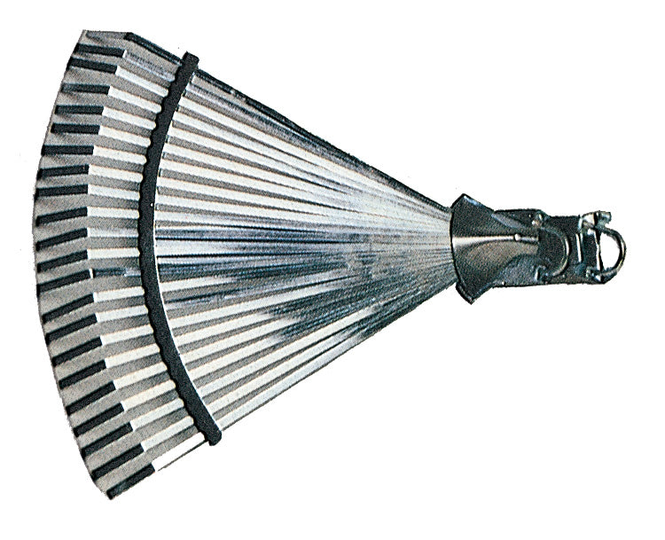 SCOPA REGOLABILE S/MANICO ATTACCO MORSETTO 20550- GLI SPECIALISTI DEL VERDE- 1,0 pz