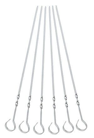 SPIEDINI PER BARBECUE 35 CM INOX AISI430 6 PZ- I GIARDINI DEL RE- 1,0 confezione