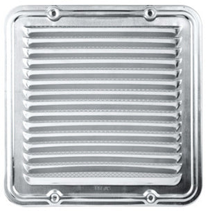 GRIGLIA AERAZIONE ALLUM C/RETE ANTINS 23X23 CM- 1,0 pz