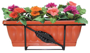 SET BALCONI FIORITI RETTANGOLARE 50 CM- 6,0 pz