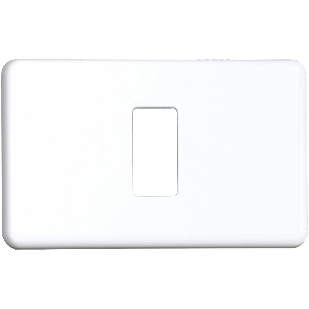 COPRINTERRUTTORE PLASTICA 1P BIANCO**- MINUMET- 2,0 pz