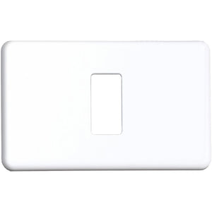 COPRINTERRUTTORE PLASTICA 1P BIANCO**- MINUMET- 2,0 pz