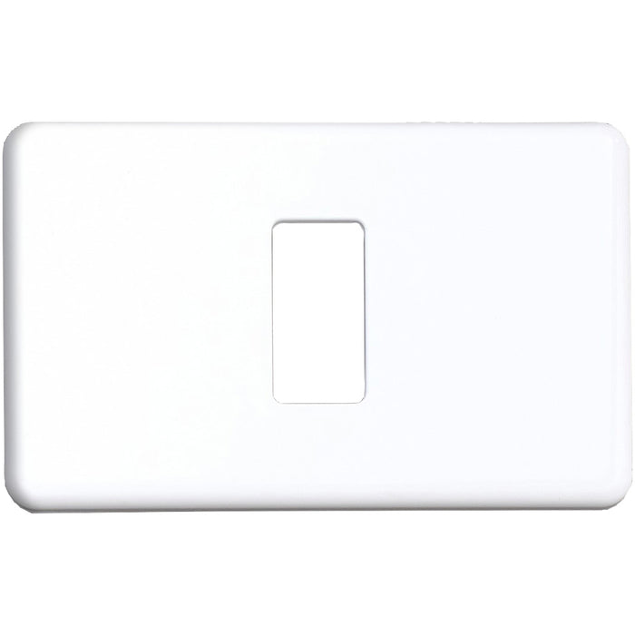 COPRINTERRUTTORE PLASTICA 1P BIANCO**- MINUMET- 2,0 pz