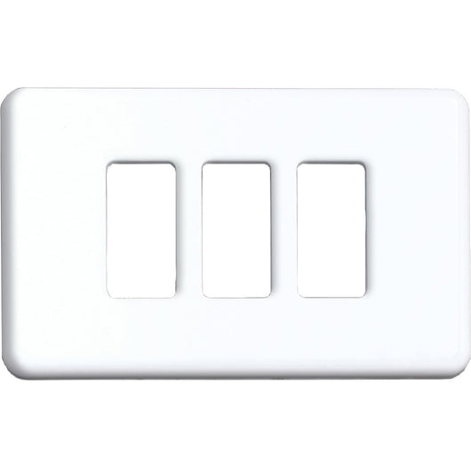 COPRINTERRUTTORE PLASTICA 3P BIANCO**- MINUMET- 2,0 pz