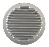 GRIGLIA AERAZIONE ALLUM C/RETE ANTINS D  80 MM- 1,0 pz