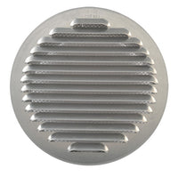 GRIGLIA AERAZIONE ALLUM C/RETE ANTINS D 100 MM- 1,0 pz