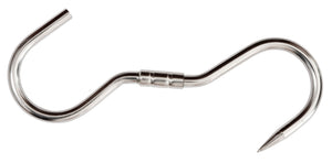 GANCIO INOX PER MACELLAIO GIREVOLE 240 X 10 MM- 1,0 pz