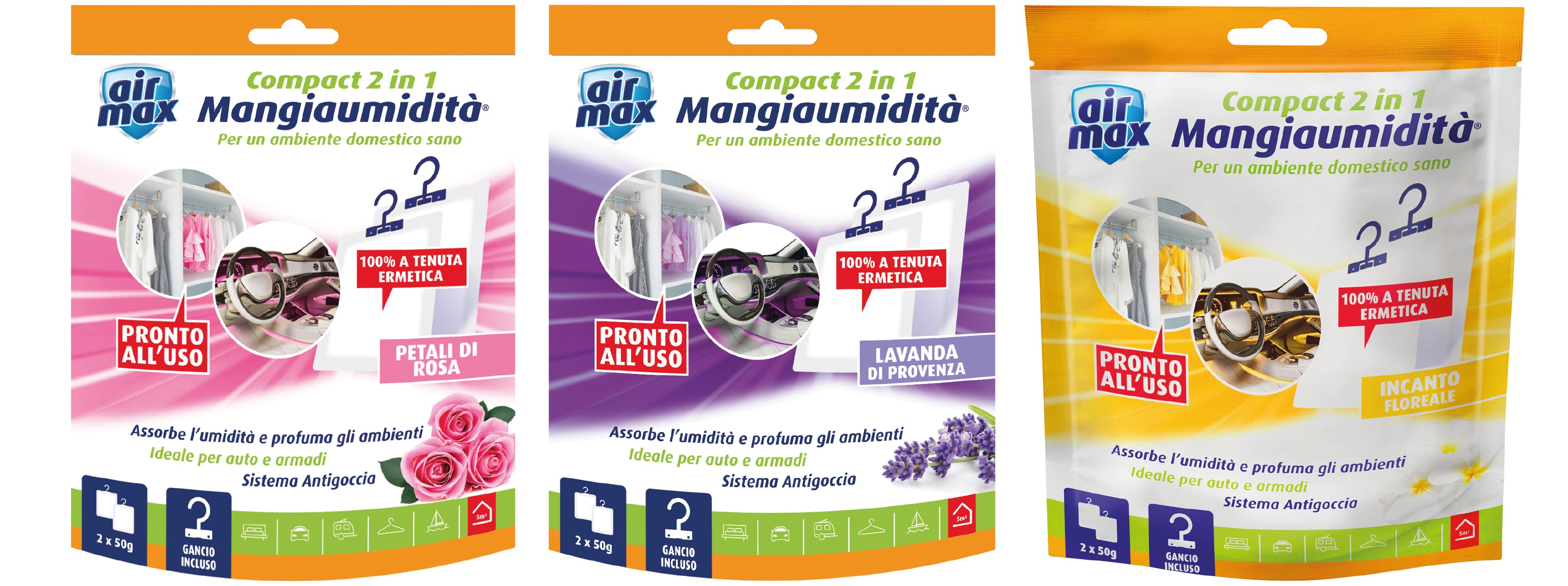 AIRMAX DEODORANTE APPENDIBILE PROFUMAZIONI AS- 12,0 pz