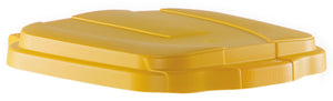 COPERCHIO P/PATTUMIERA 100 L GIALLO- 1,0 pz