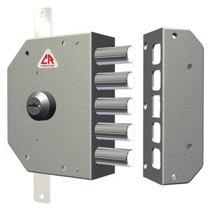 C.R. 3200 SERRATURA A POMPA C/CHIAVE DX S/ASTE- DOM-CR- 1,0 pz