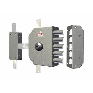 C.R. 3300 SERRATURA A POMPA C/CHIAVE DX S/ASTE- DOM-CR- 1,0 pz