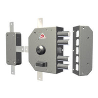 C.R. 3350 SERRATURA A POMPA C/CHIAVE DX S/ASTE- DOM-CR- 1,0 pz