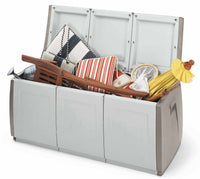 CASSAPANCA TERRY BOX 140X54XH57 CM GRIGIO TORT- TERRY- 1,0 pz