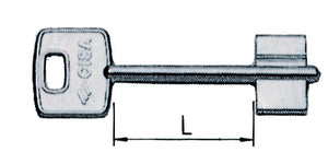 CISA 00100.001 CHIAVE GREZZA DM OTT NICH- CISA- 10,0 pz