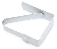 FERMATOVAGLIA LACCATO BIANCO 40X50 MM*- DIESSE- 50,0 pz