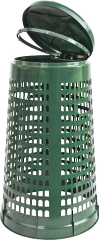 PATTUMIERA 110 L TRESPOLO D 38-51XH85 CM VERDE- I.C.S.- 1,0 pz