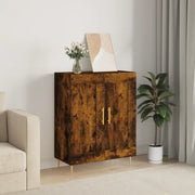 Credenza Rovere Fumo 69,5x34x90 cm in Legno Multistrato 830185