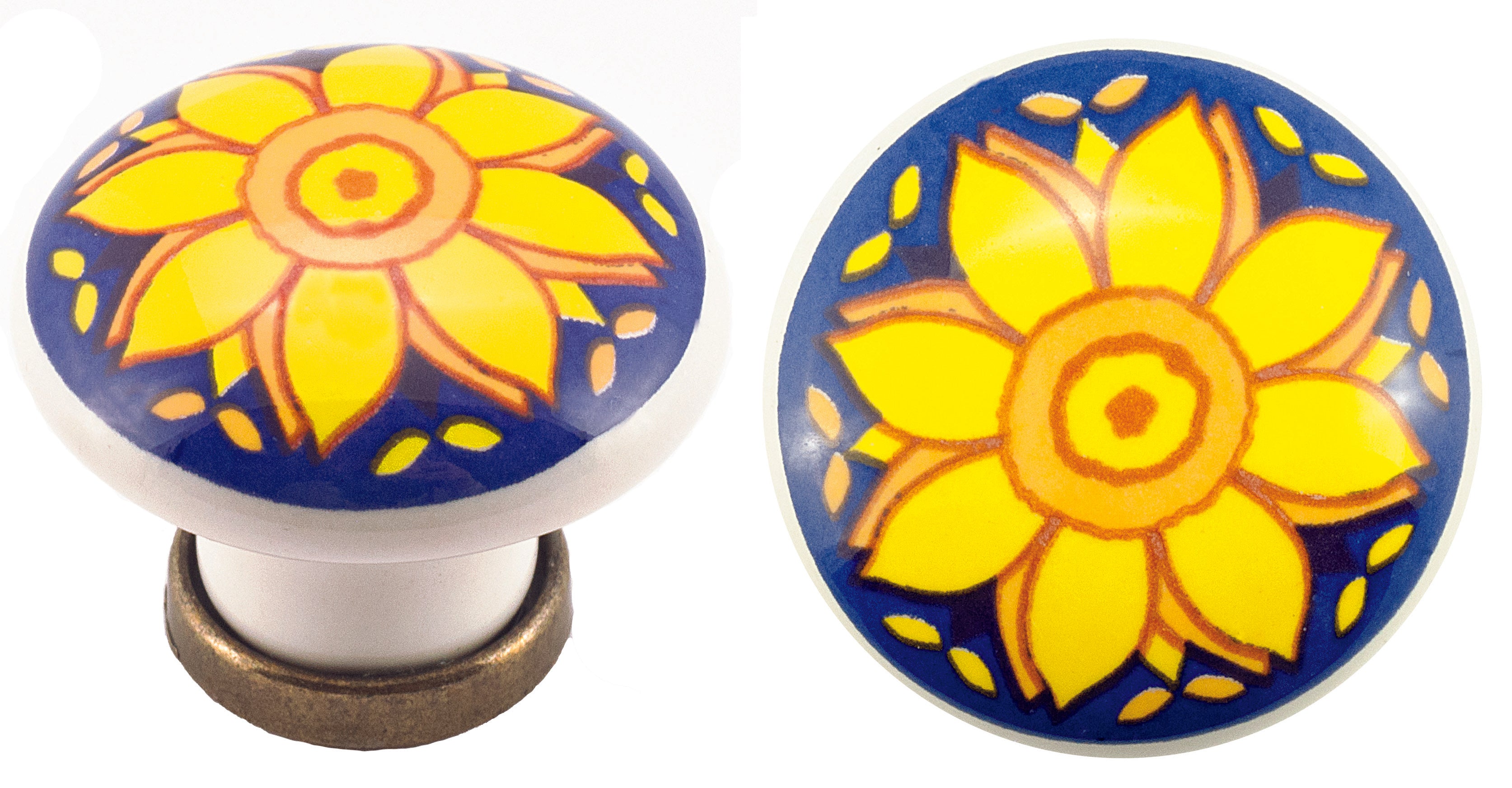 POMOLO PORCELLANA TONDO C/BASE F/27 31X26 MM- 25,0 pz