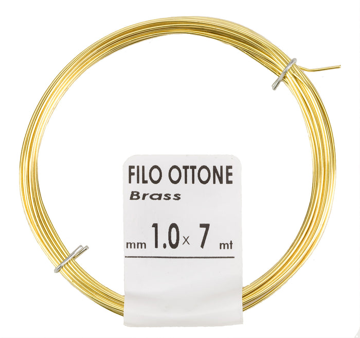MATASSINA FILO OTTONE D 0,8 MM  12 M- FILOTECNICA- 20,0 pz