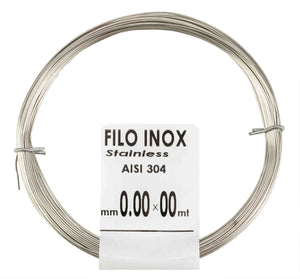MATASSINA FILO ACCIAIO INOX D 1,0 MM    6 M- FILOTECNICA- 25,0 pz