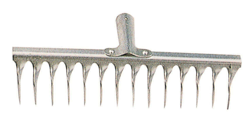 RASTRELLO A 16 DENTI AEREATORE ZINCATO- 1,0 pz