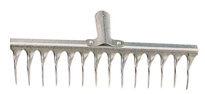 RASTRELLO A 16 DENTI AEREATORE ZINCATO- 1,0 pz