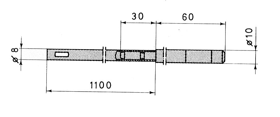 CISA 06415.00 SERIE DI ASTE PER SERRATURA 57215- CISA- 1,0 pz