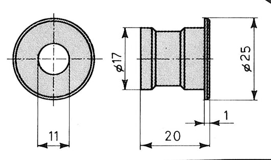 CISA 06086.00 BOCCHETTA A PAVIM SERRATURA 57215- CISA- 1,0 pz