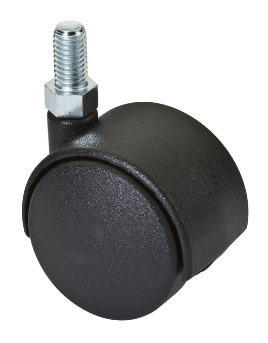 RUOTA NYLON GEMELLARE D 40 MM PERNO 6MAX10 MONT- 4,0 pz