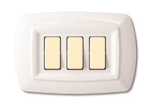 TONDO PLACCA MAGIC PLAST 3P BIANCO- ELETTROCANALI- 10,0 pz