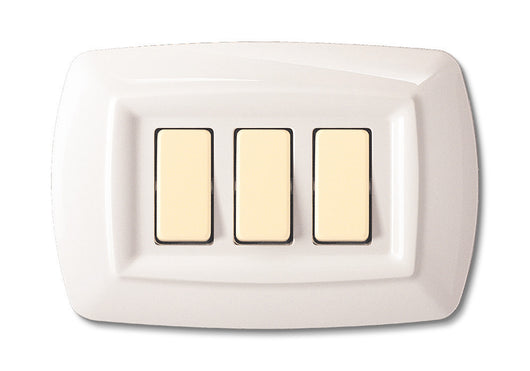 TONDO PLACCA MAGIC PLAST 3P BIANCO- ELETTROCANALI- 10,0 pz