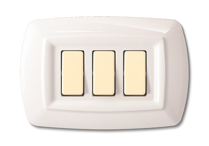 TONDO PLACCA MAGIC PLAST 3P BIANCO- ELETTROCANALI- 10,0 pz