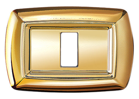 TONDO PLACCA MAGIC PLAST 1P ORO- ELETTROCANALI- 10,0 pz