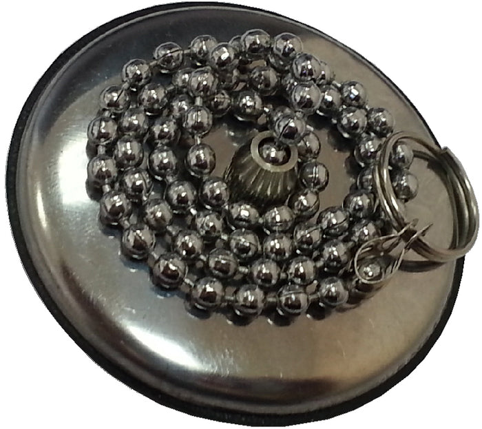 TAPPO PER SANITARI CON PLACCA INOX D 40 MM**- AMAFLEX- 25,0 pz