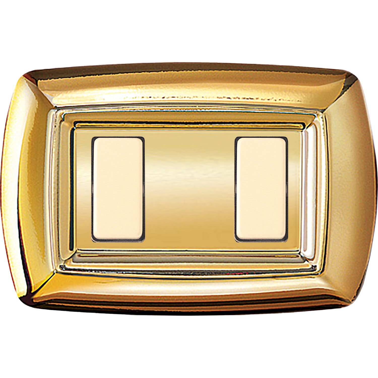 TONDO PLACCA MAGIC PLAST 2P ORO- ELETTROCANALI- 10,0 pz