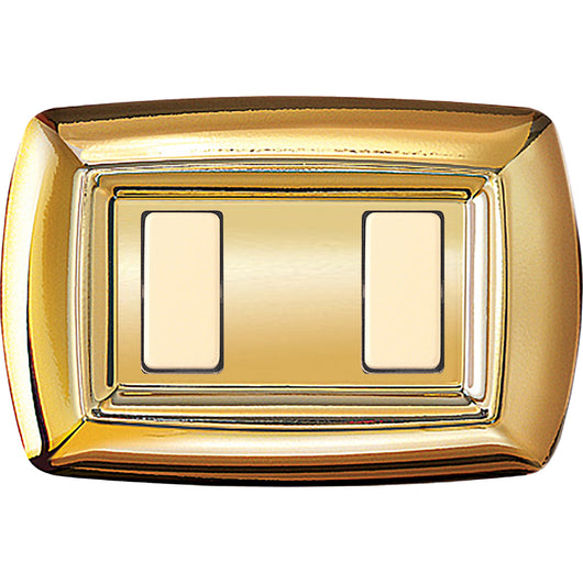 TONDO PLACCA MAGIC PLAST 2P ORO- ELETTROCANALI- 10,0 pz