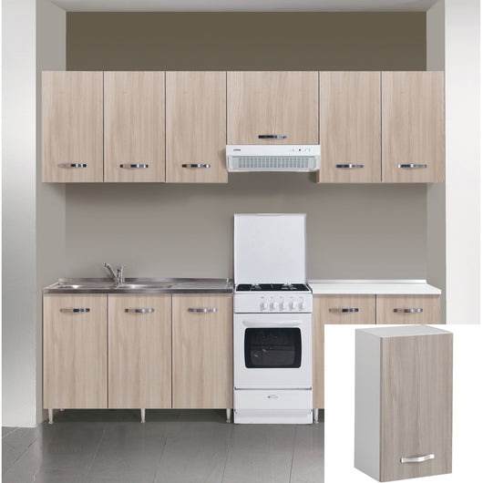 KIT CUCINA PENSILE 1 ANTA 40X30XH72 CM OLMO- AZUR LINE- 1,0 pz