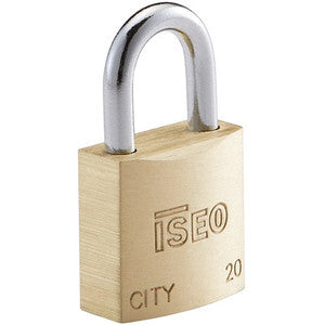 CITY BY ISEO LUCCHETTO OTT RETTANGOLARE 20 MM- ISEO SERRATURE- 10,0 pz