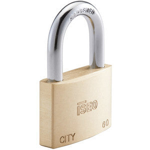 CITY BY ISEO LUCCHETTO OTT RETTANGOLARE 60 MM- ISEO SERRATURE- 10,0 pz