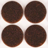 FELTRINO ADESIVO SEDIA MARRONE D 30 MM CF 6 PZ*- 50,0 confezione