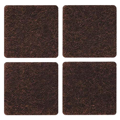 FELTRINO ADESIVO SEDIA MARRONE  50X100 MM CF 1 PZ*- 50,0 confezione